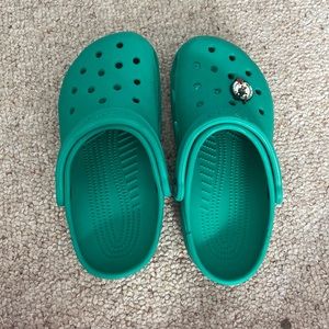 Green Crocs